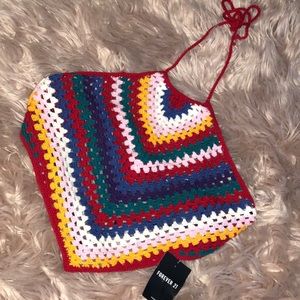 Crochet crop top
